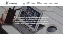 Desktop Screenshot of locationcontrol.es